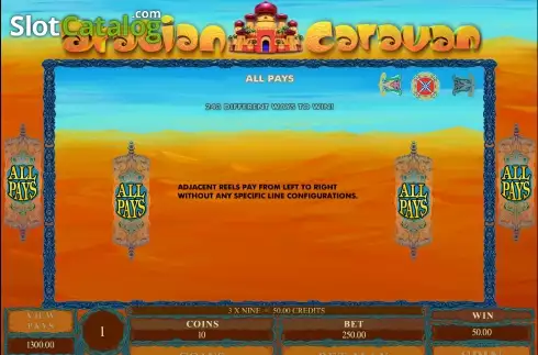 Οθόνη7. Arabian Caravan Κουλοχέρης