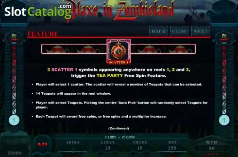 Οθόνη4. Alaxe in Zombieland Κουλοχέρης