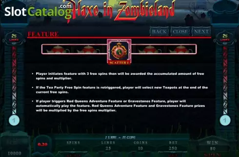 Οθόνη5. Alaxe in Zombieland Κουλοχέρης