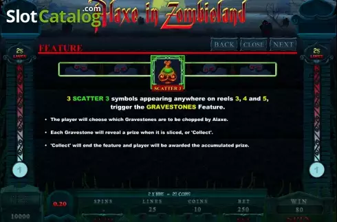 Οθόνη7. Alaxe in Zombieland Κουλοχέρης