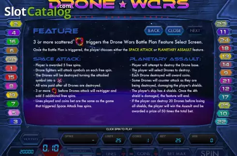 Οθόνη4. Drone Wars Κουλοχέρης