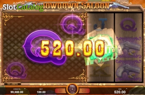 Οθόνη4. Showdown Saloon Κουλοχέρης
