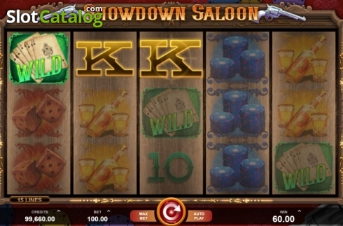 Οθόνη3. Showdown Saloon Κουλοχέρης