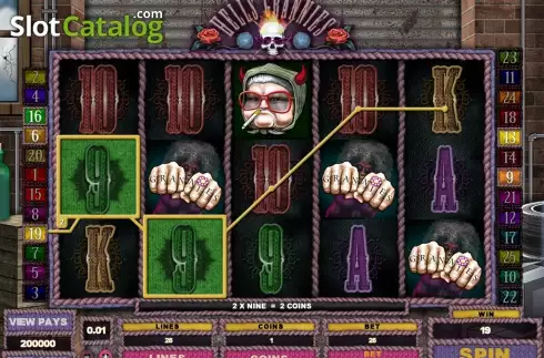 Οθόνη7. Hells Grannies Κουλοχέρης