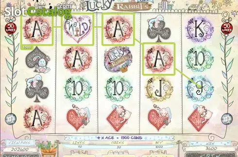 Οθόνη7. Lucky Rabbits Loot Κουλοχέρης