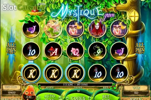 Οθόνη6. Mystique Grove Κουλοχέρης