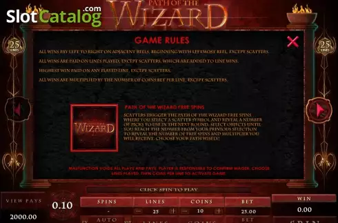 Οθόνη2. Path of the Wizard Κουλοχέρης