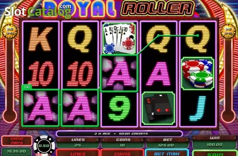 Οθόνη8. Royal Roller Κουλοχέρης