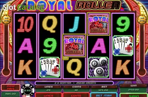 Οθόνη9. Royal Roller Κουλοχέρης