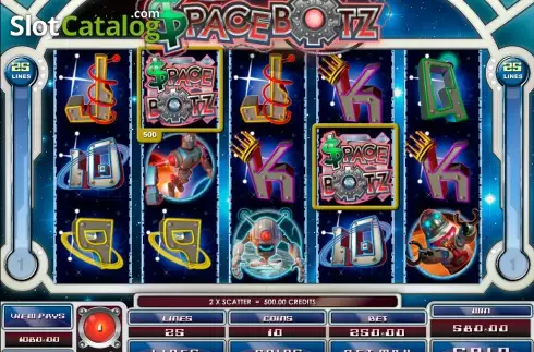 Οθόνη9. Space Botz Κουλοχέρης 