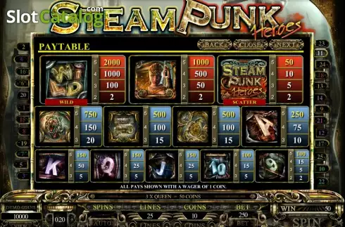 Οθόνη3. Steam Punk Heroes Κουλοχέρης