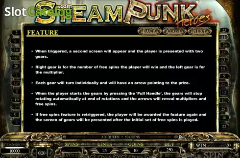 Οθόνη5. Steam Punk Heroes Κουλοχέρης