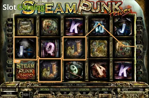 Οθόνη8. Steam Punk Heroes Κουλοχέρης
