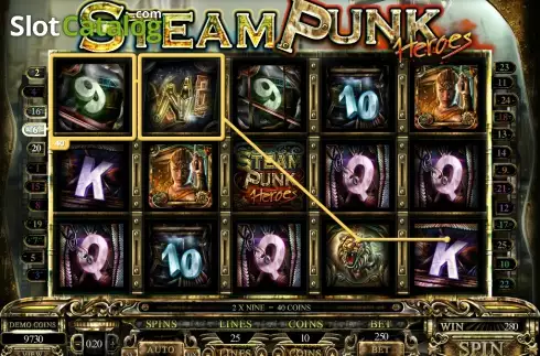 Οθόνη9. Steam Punk Heroes Κουλοχέρης