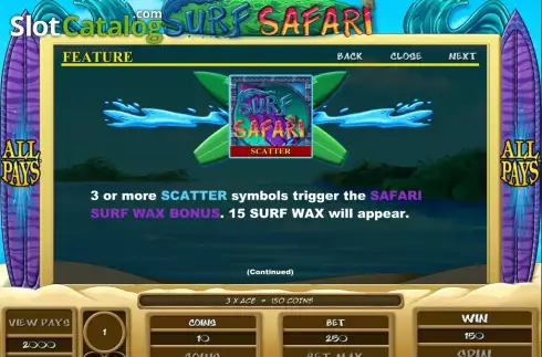Οθόνη4. Surf Safari Κουλοχέρης