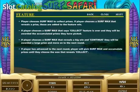 Οθόνη5. Surf Safari Κουλοχέρης