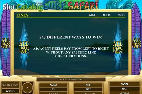 Οθόνη6. Surf Safari Κουλοχέρης