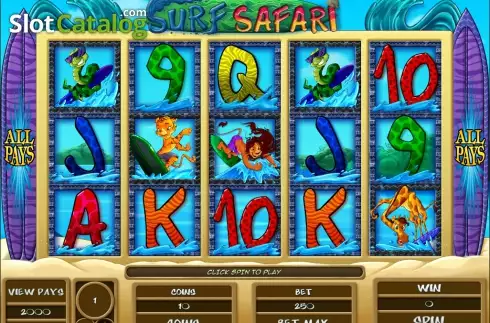Οθόνη7. Surf Safari Κουλοχέρης