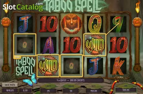 Οθόνη9. Taboo Spell Κουλοχέρης