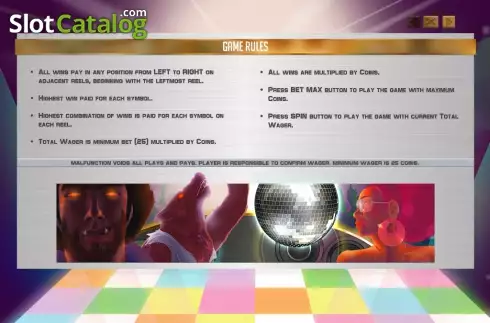Οθόνη2. Disco Night Fright Κουλοχέρης 