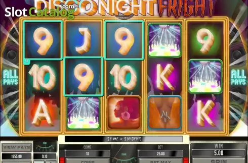 Οθόνη7. Disco Night Fright Κουλοχέρης 