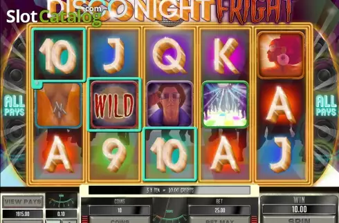 Οθόνη8. Disco Night Fright Κουλοχέρης 