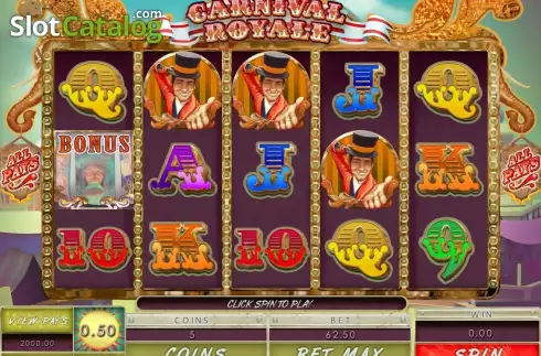 Οθόνη6. Carnival Royale Κουλοχέρης