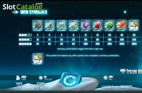 2. Frozen Diamonds Κουλοχέρης 