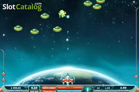 Οθόνη7. Max Damage and the Alien Attack Κουλοχέρης
