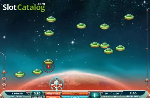Οθόνη8. Max Damage and the Alien Attack Κουλοχέρης