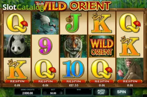 Οθόνη6. Wild Orient Κουλοχέρης