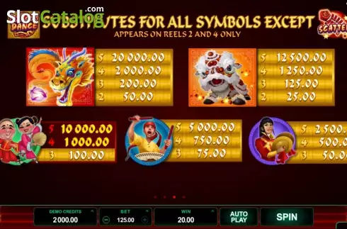 Οθόνη5. Dragon Dance (Games Global) Κουλοχέρης