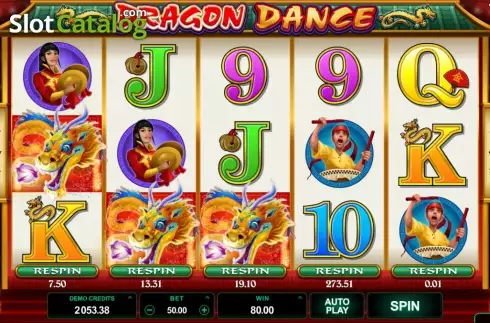Οθόνη8. Dragon Dance (Games Global) Κουλοχέρης