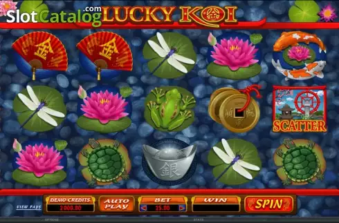 Οθόνη6. Lucky Koi (Microgaming) Κουλοχέρης