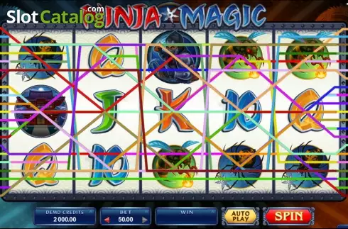 Οθόνη6. Ninja Magic Κουλοχέρης