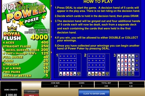 Οθόνη2. Aces & Faces MH (Microgaming) Κουλοχέρης