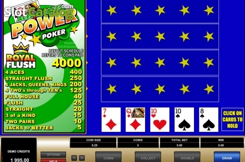 Οθόνη4. Aces & Faces MH (Microgaming) Κουλοχέρης