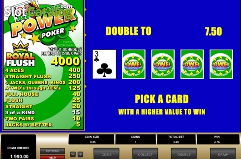 Οθόνη7. Aces & Faces MH (Microgaming) Κουλοχέρης