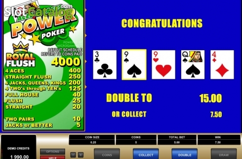 Οθόνη8. Aces & Faces MH (Microgaming) Κουλοχέρης