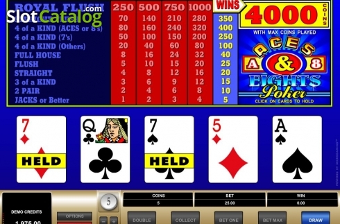 Οθόνη3. Aces & Eights (Microgamig) Κουλοχέρης
