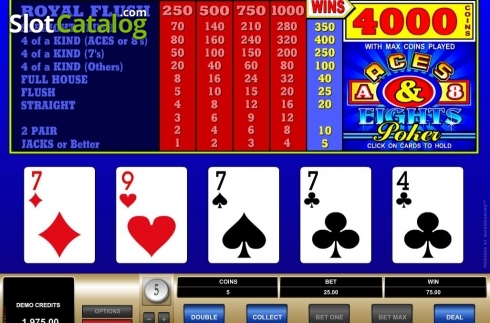 Οθόνη4. Aces & Eights (Microgamig) Κουλοχέρης