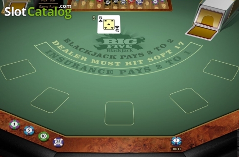 Οθόνη4. Big 5 Blackjack Gold Κουλοχέρης