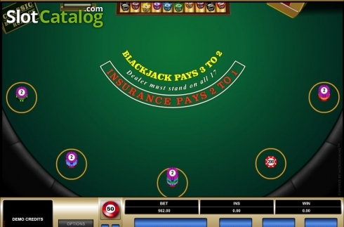 Οθόνη2. Blackjack MH (Microgaming) Κουλοχέρης
