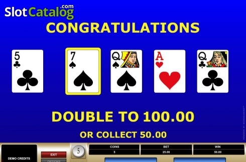 Οθόνη6. Bonus Deuces Wild (Microgaming) Κουλοχέρης