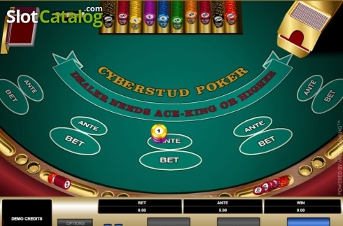 Οθόνη2. Cyber Stud Poker Κουλοχέρης 