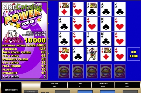 Οθόνη5. Deuces & Joker MH (Microgaming) Κουλοχέρης
