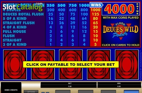 Οθόνη2. Deuces Wild (Microgaming) Κουλοχέρης