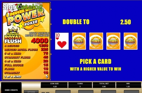 Οθόνη7. Deuces Wild MH (Microgaming) Κουλοχέρης