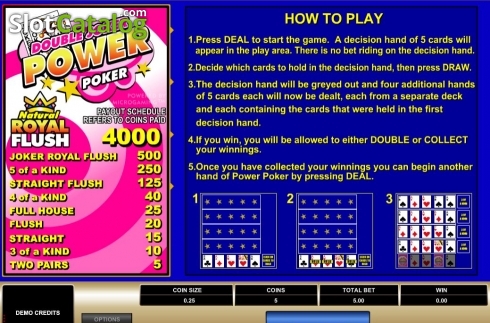 Οθόνη2. Double Joker MH (Microgaming) Κουλοχέρης