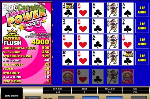Οθόνη6. Double Joker MH (Microgaming) Κουλοχέρης